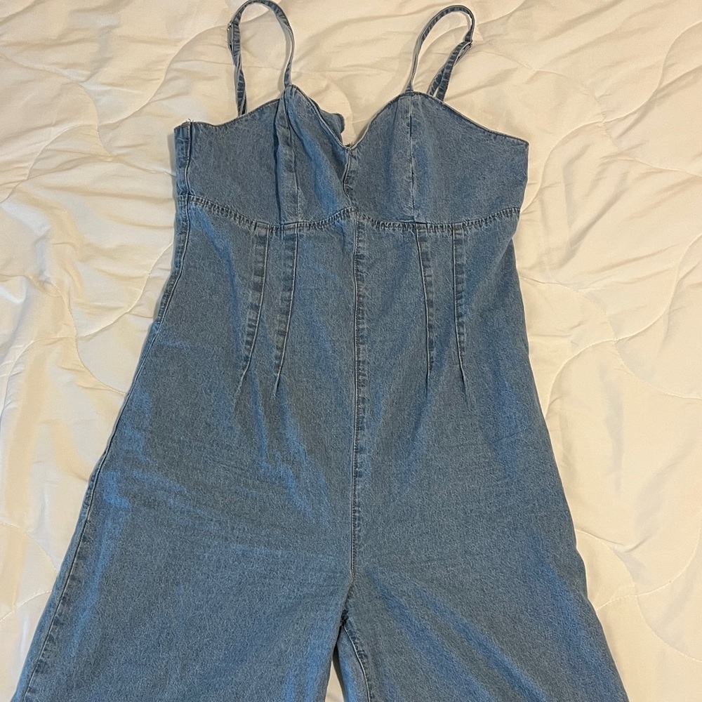 Denim One Piece Sexy overall